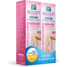 Bioder Tüy Dökücü Krem 2 x 100 ml Tüy Azaltıcı Etki Kadınlar Için