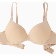 Nora Mikro Sütyen - Soft Push Up, Yarı Dolgulu - Premium Basic - 2224 - Ten