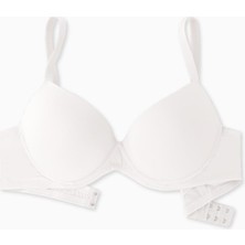 Wonna Luna Premium Basic 2222 Ekru Soft Push Up/yarı Dolgulu Mikro Sütyen