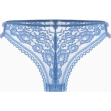 Wonna Dantelli Brazilian Külot - 2500 - Mavi