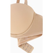 Olympos Tak-Çıkar Askılı Mikro Sütyen - Double Push Up, Ekstra Dolgulu, Midesiz - Premium Basic - 2499 - Ten