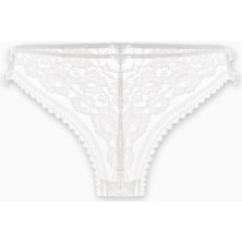 Wonna Dantelli Brazilian Külot - 2500 - Ekru