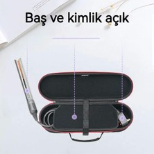 Natural Life Dyson Düzleştirici Kıvırma Çubuğu Moda Depolama Çantası (Yurt Dışından)