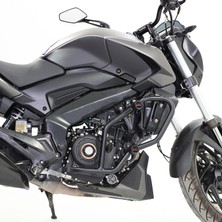 GP Kompozit Bajaj Dominar 250 / 400 2020-2026 Uyumlu Motor Koruma Demiri Siyah