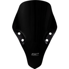 GP Kompozit CF Moto 250 SR 2020-2024 Uyumlu Ön Cam Siyah - 42 cm