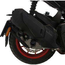 GP Kompozit Aprilia SR GT 125 / 200 2022-2023 Uyumlu Egzoz Koruma Takozu Siyah