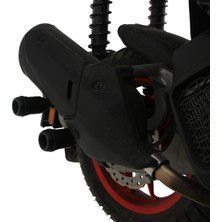 GP Kompozit Aprilia SR GT 125 / 200 2022-2023 Uyumlu Egzoz Koruma Takozu Siyah