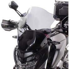 GP Kompozit Bajaj Dominar 250 / 400 2017-2024 Uyumlu Kısa Ön Cam Siyah - 37 cm