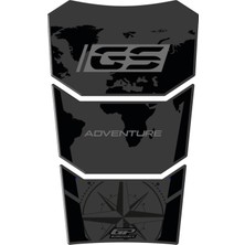 GP Kompozit BMW R 1200 GS / R 1250 GS ADV 2013-2024 Uyumlu Tank Pad Siyah