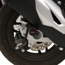 GP Kompozit RKS Freccia 150 2022-2024 Uyumlu Egzoz Koruma Takozu Siyah