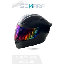 Agv K1/k1 S/k1 Mono/k-5/k-5s Uyumlu Rainbow S Vizör(Sadece Kask Camıdır.)