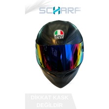 Agv K1/k1 S/k1 Mono/k-5/k-5s Uyumlu Rainbow S Vizör(Sadece Kask Camıdır.)