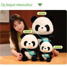 Demasia 12 cm Yeni Sevimli Omuz Çantası Panda Bebek Oyuncak (Yurt Dışından)