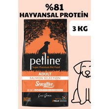 Petline Natural Premium Salmon Somonlu Yetişkin Köpek Maması 3 kg