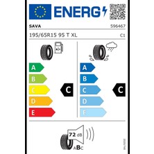 Sava 195/65R15 95T Perfecta Xl Oto Yaz Lastiği (ÜRETIM:2024)