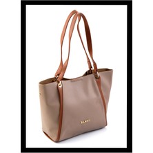 Bambi Vizon  Kadın Omuz Çantası C06004258009
