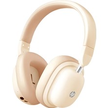 HP H231R Kablosuz Kulak Üstü Bluetooth Kulaklık V5.3 Rose Gold (Mikrofonlu, Çift Cihaz Desteği) (Ramwhite Türkiye Garantili)