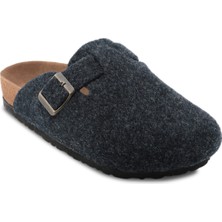 Slazenger LEO Keçe Kadın Ev Terliği Lacivert