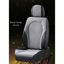 Turkuaz Deri Oto Koltuk Kılıfı Universa-Tam Set