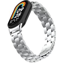 Systemcom Xiaomi Mi Band 9 Krd-04 Metal Kordon-Gümüş