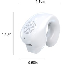 5th Nesil Tam Ses Kablosuz Bluetooth Kulaklık 5.3 Mini Klip Spor Kulaklık, Uzun Menzilli Kulaklık (Yurt Dışından)