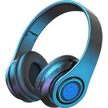 Bluetooth Kulaklık Bluetooth 5.2 Esports Kulaklık Düşük Gecikme Süresi, Rahat Kullanım, 20 Saat Kullanım, Mikrofonlu Katlanabilir Hafif Kulaklık (Yurt Dışından)