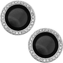 Zore Apple iPhone  14 Plus Uyumlu  Cl-06 Kamera Lens Koruyucu-Gümüş