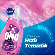 Omo Express Fresh Capcanlı Renkler Renkli ve Siyahlar Sıvı Çamaşır Deterjanı 1480 ml X2
