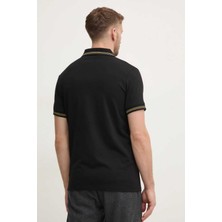Karl Lagerfeld Erkek Polo Yaka T-Shirt Siyah 745462551235 Polo
