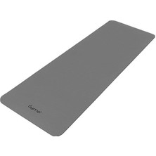 Gymo Ekolojik 6mm Tpe Yoga Matı Pilates Minderi Gri