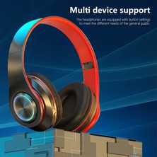 Kulaklıklar Kablosuz Bluetooth Kulaklık Subwoofer Bluetooth 5.2 Mobil Bilgisayar Oyunu Müzik Spor Oyunu Kulaklıklar Gayrimenkulünü LED Işık (Yurt Dışından)