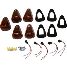 Paket Kabin Işaretleyici Işık Amber Lens Çatı Koşu Işıklarıw/kablolama Ford F150 F250 F350 F450 F550 F65 E150 1999-2016 (Yurt Dışından)