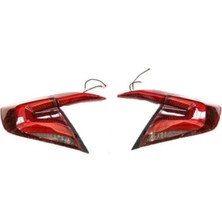 Honda Civic Fc5 Yeni Model Animasyonlu LED Stop - Light Smoke