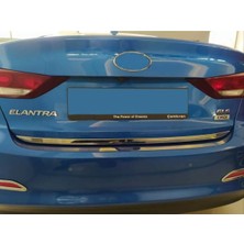 Elantra 2016-2019 Içın Uyumlu Bagaj Kapagı Çıtası Krom
