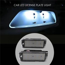 2 Adet Araba LED Numarası Plaka Işığı Renault Megane 2 Clio Laguna 2 Megane 3 Twingo Master Vel Satis (Yurt Dışından)