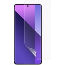 Zebana Xiaomi Redmi Note 13 Pro 4g Zebana Darbeye Dayanıklı Anti Statik Temperli Cam Ekran Koruyucu Şeffaf