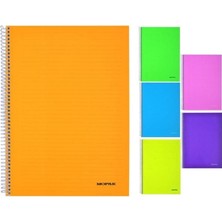 Mopak 72 Yaprak Çizgili Telli A4 Defter