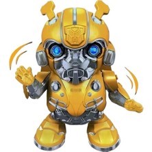 Rtgfe Transformers Bumblebee Orijinal Müzikli Işık Dans Eden Robot Oyuncak (Yurt Dışından)