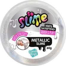 So Slime Diy Pot Slıme Serisi Metallıc Gri