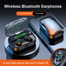 Kablosuz Earbudstrue Kablosuz Bluetooth 5.3 Kulaklık Ile Kablosuz Şarj Ter Ile (Yurt Dışından)