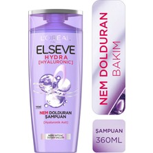 Elseve Hydra [hyaluronic] Nem Dolduran Şampuan 360ML Nem Ile Dolgunlaştıran Serum 150ML Seti