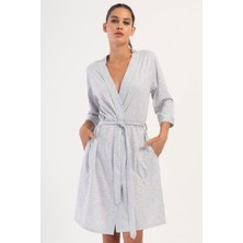 Kadın Kapri Kol Yeşil Sabahlık C9T5N3O504