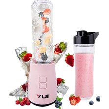 Yui M19 500W Kişisel Smoothie Blender Pembe +1 Adet Yedek Şişe