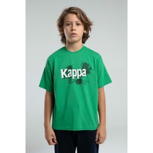 Kappa Erkek Çocuk Yeşil T-Shirt