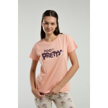 Rolypoly Kadın Turuncu Pijama Takımı