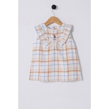 U.S. Polo Assn. U.S. Polo Assn.. Kız Bebek Beyaz Elbise