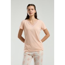 Arnetta Kadın Turuncu Pijama Takımı