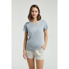 Arnetta Kadın Yeşil Şort Takım