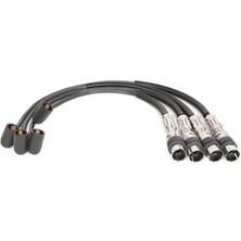 Bosch 0986357822 Buji Kablo Takımı Polo 10-Golf Vı 09-13 Jetta 11-18 Ibiza 13-15 Leon 06-10 1.2tsı 03F905409C