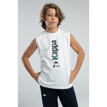 Kappa Erkek Çocuk Beyaz T-Shirt